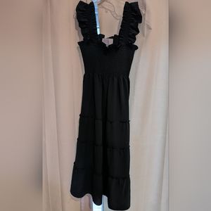 Hill House Ellie Nap Dress in Botanical Garden Crepe, size L